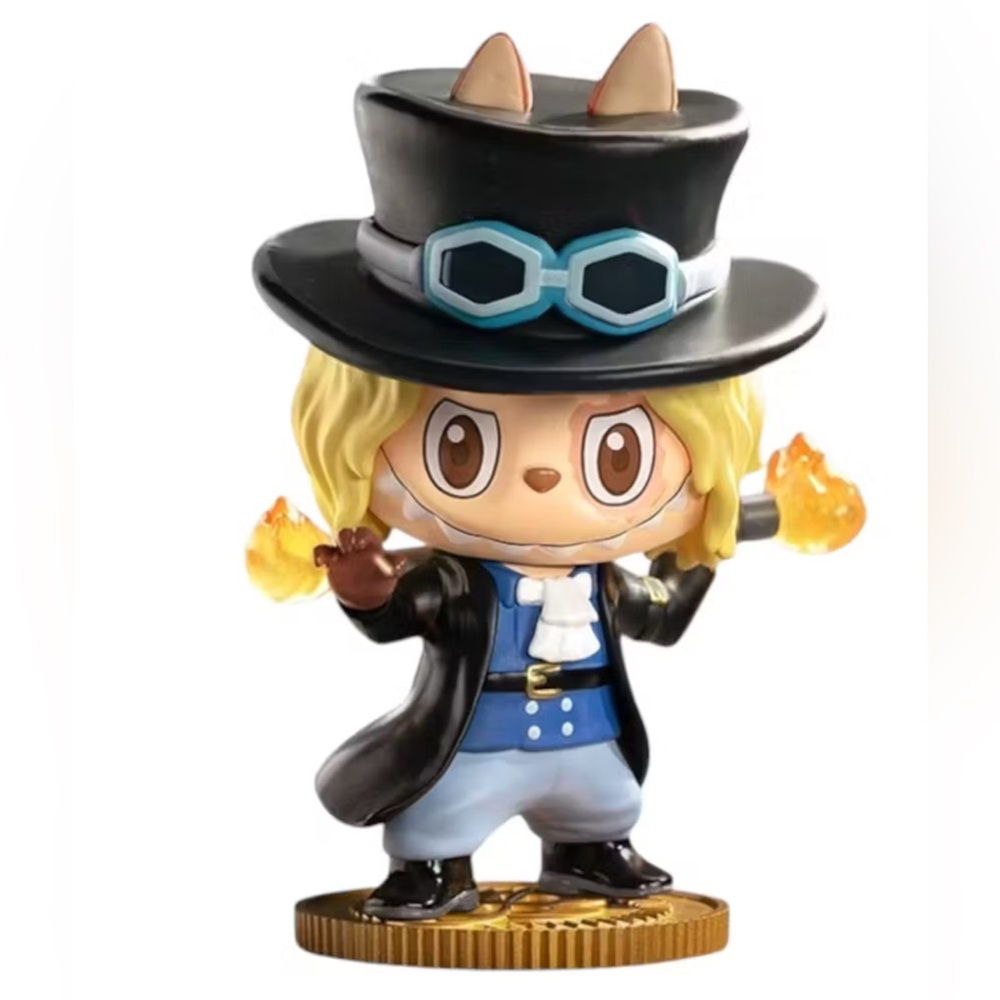 Pop‎ Mart Labubu The Monsters x One Piece Series Sabo Figure